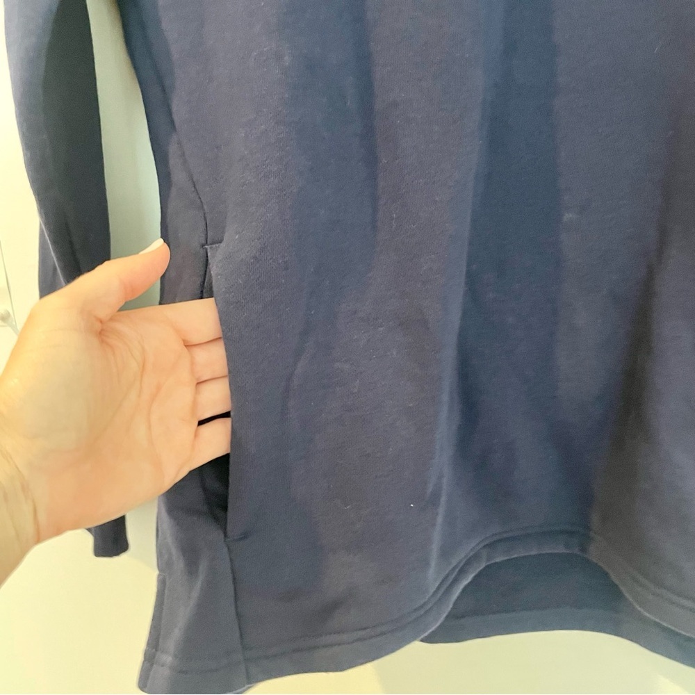 Auburn University Funnel Neck Longline Minimal Sweatshirt Under Armour - Picture 3 of 14